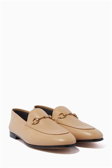 gucci beige loafers|Gucci fur loafer.